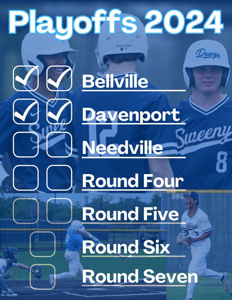 On to Round 3! Job’s not done. Needville next. #GATA