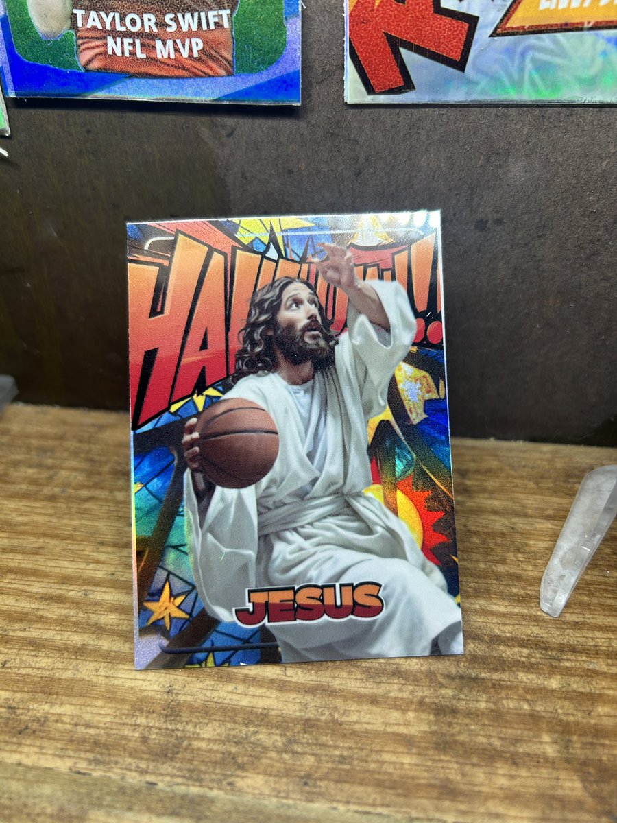 Just pulled…from my brain!
The hallelujah kaboom  #customcards #thehobby