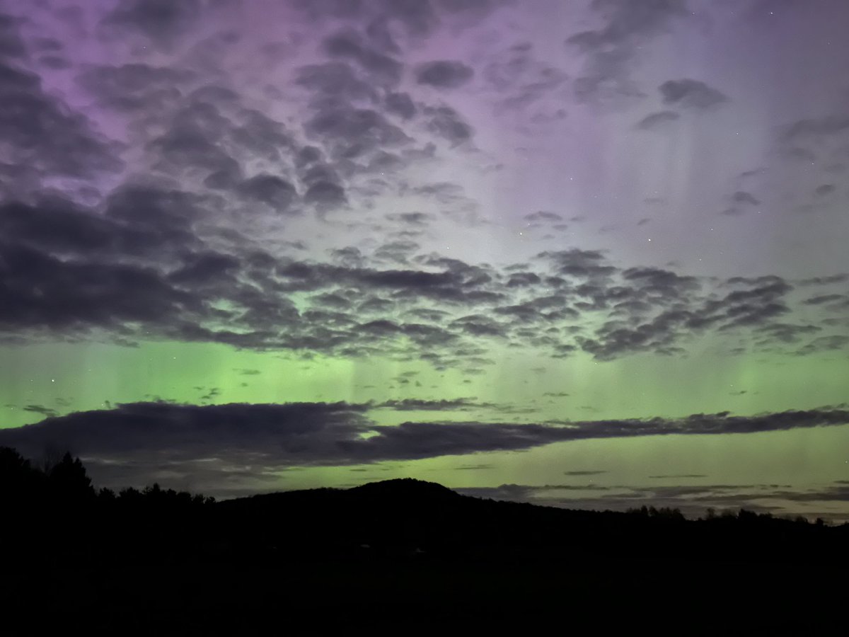 The #Adirondacks put on one heck of a show tonight. Scenes from Saranac Lake, Harrietstown and Gabriels. #Auroraborealis