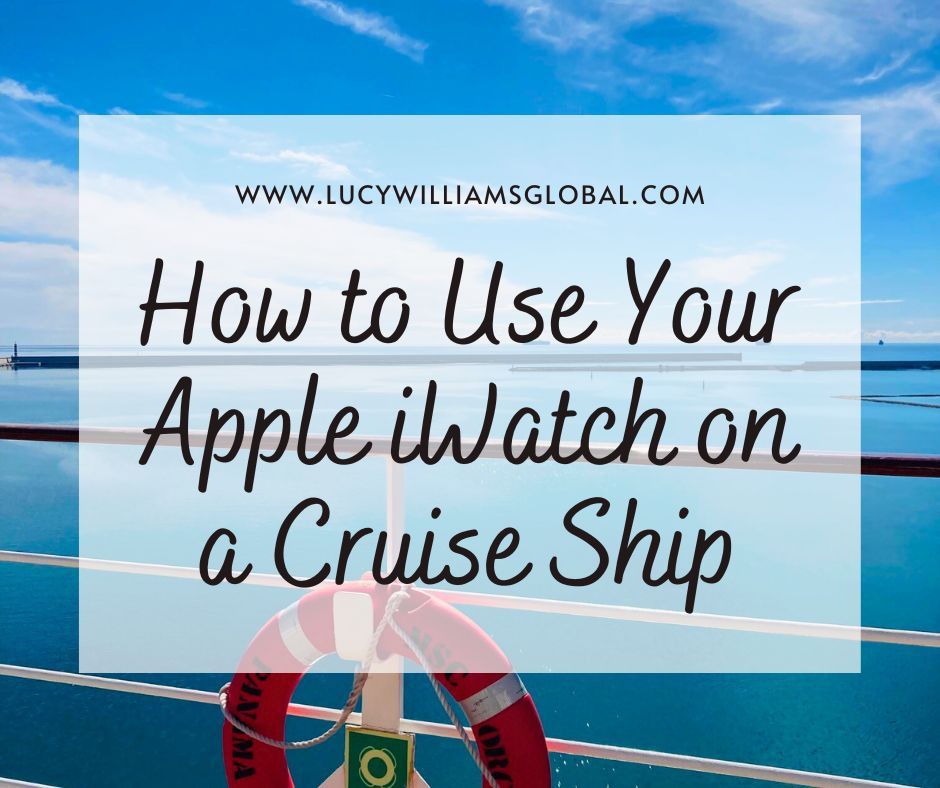 The latest question that I am being asked is, will my Apple Watch work on a cruise ship? Yes, but there is a catch! Here is everything you need to know. 
#cruiseships #cruise #applewatch #iWatch #cruisetips
lucywilliamsglobal.com/2024/04/18/how…