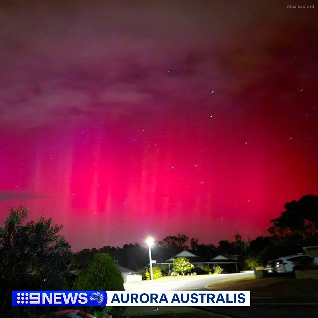 Western Australian skies were lit up by Aurora Australis, also known as the Southern Lights, early this morning - due to a severe geomagnetic storm.

Solar flares in four 'coronal mass ejections' shot magnetic particles towards Earth overnight, creating these otherworldly light…