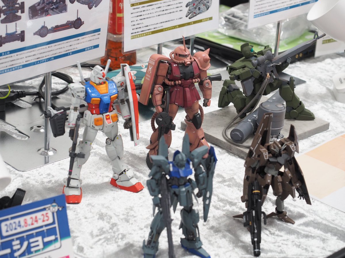 ito3dPrinting's tweet photo. アイティーオー模型部、静岡産業技術専門学校様のブースをお借りして展示させてもらってます！
静岡産技様ありがとうございます！ https://t.co/ijBytmJFRf