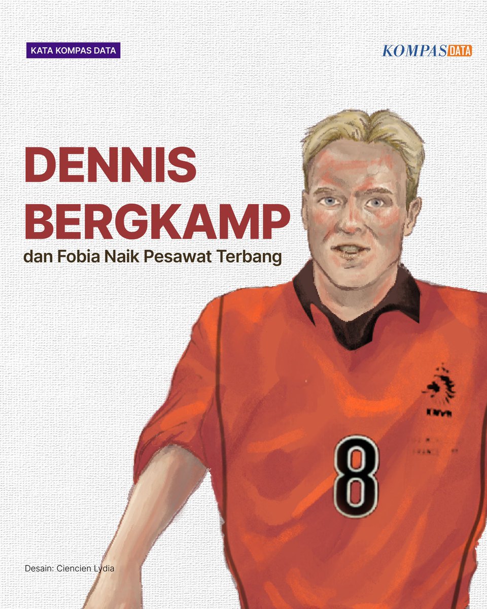 Dennis Bergkamp, pemain kelahiran Amsterdam, 10 Mei 1969, ini mulai menyita perhatian publik sepak bola dunia kala memperkuat Belanda di Piala Eropa 1992 Swedia. Tim ”Oranye” memang gagal mempertahankan gelarnya.
#ArsipKompas #AdadiKompas