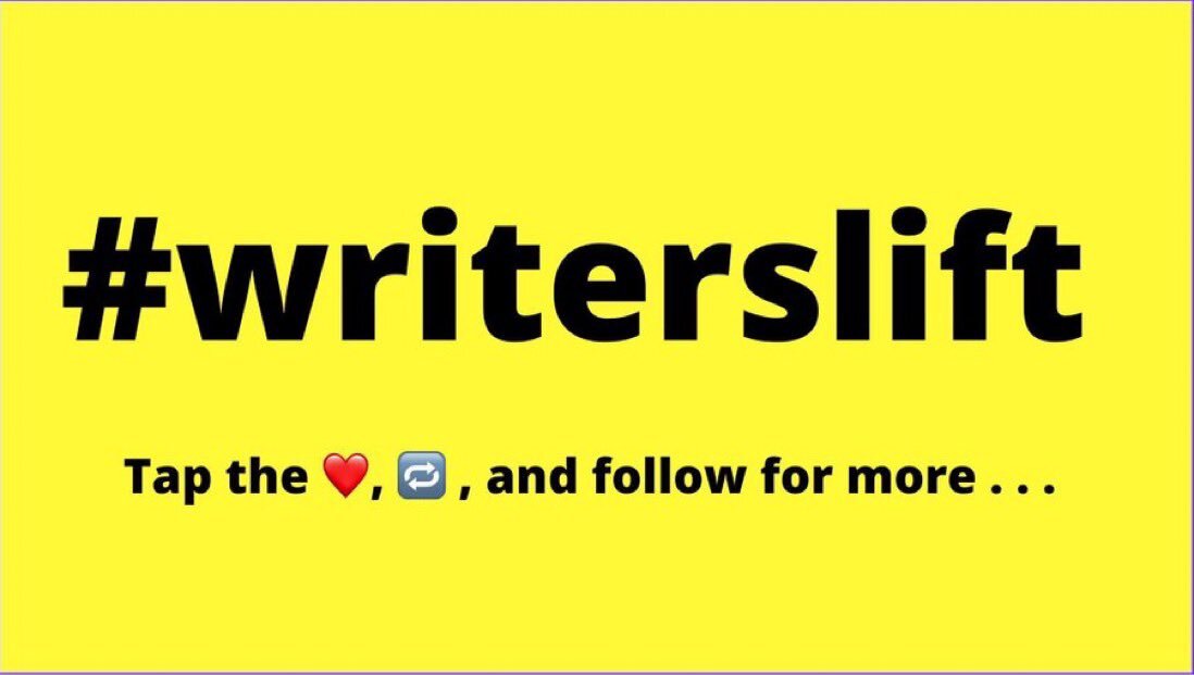 Show some ❤️ and follow for more #writerslift 

#Share your #books, #blogs, #poetry, and #podcasts #links 

#ShamelessSelfpromoSaturday

#READERS find your next #goodreads 

#writingcommunity #booklovers #ReadersCommunity #booktwitter #bookrecommendations #writers #authors