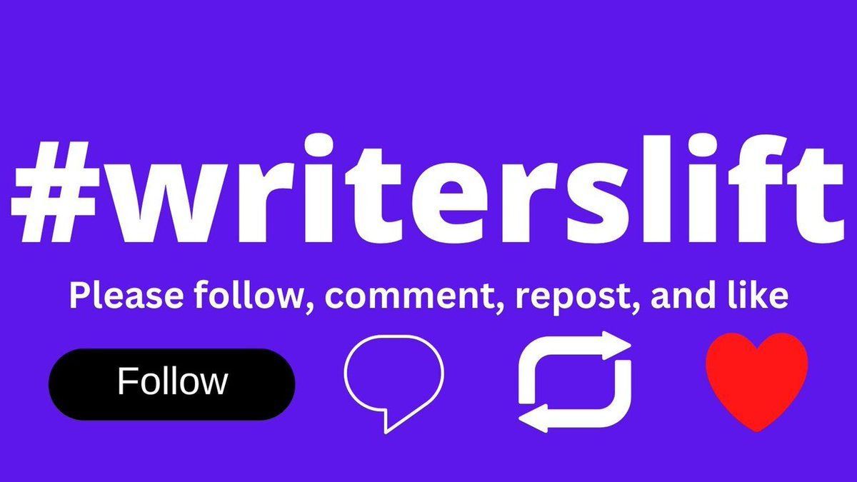 Show some ❤️ and follow for more #writerslift 

#Share your #books, #blogs, #poetry, and #podcasts #links 

#ShamelessSelfpromoSaturday 

#READERS find your next #goodreads 

#writingcommunity #booklovers #ReadersCommunity #booktwitter #bookrecommendations #writers #authors