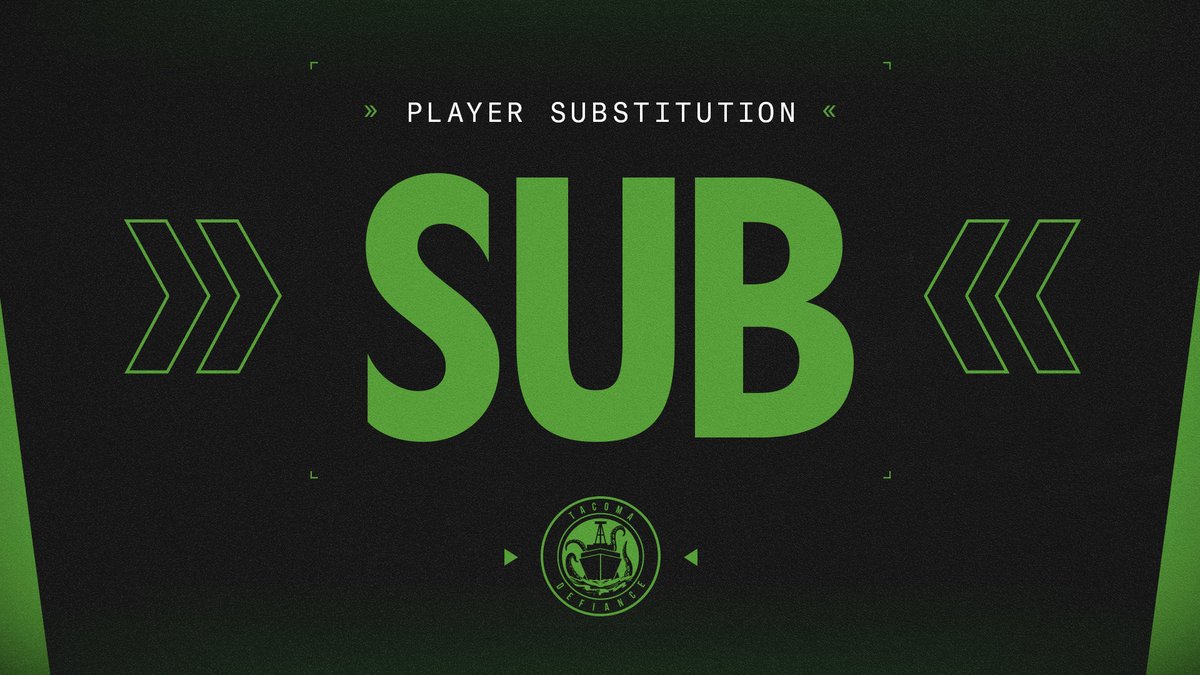 TACdefiance's tweet photo. 70' Another change.

➡️: O'Malley
⬅️: Tsukanome

TAC 0 | POR 4

#PORvTAC https://t.co/bay4u5yBDI