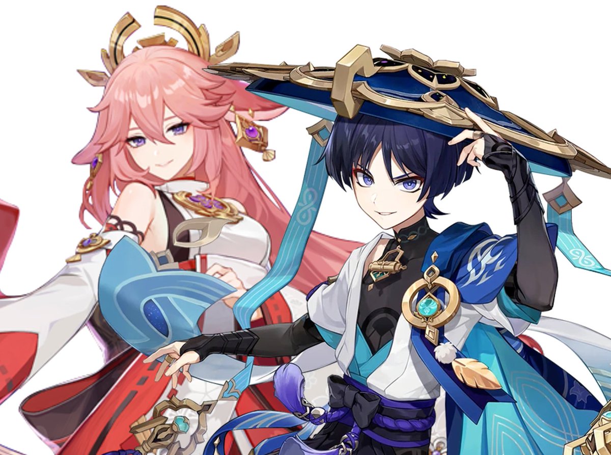 Welcome, this is a new timely account dedicated to the duo #yaemiko and #scaramouche from genshin impact !