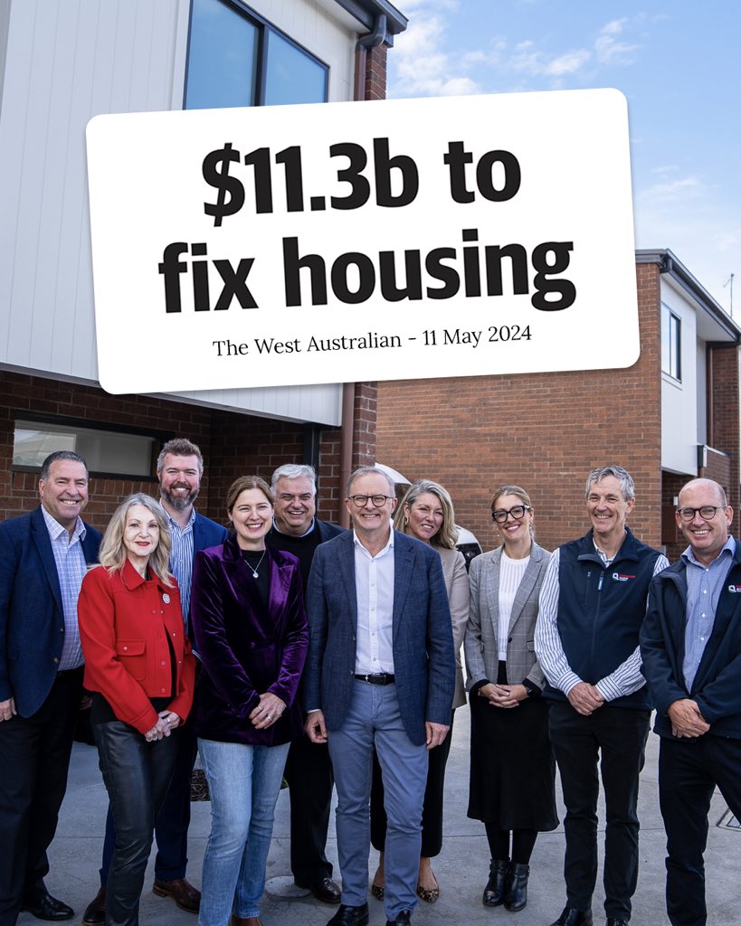 To make housing more affordable, we need to build more homes across Australia. That’s what our Budget will help deliver.