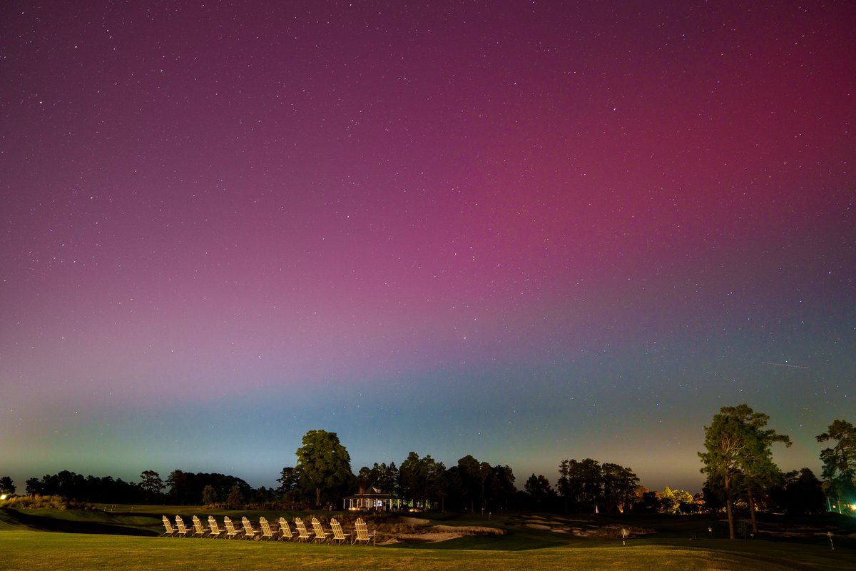 PinehurstResort's tweet photo. It’s a beautiful night in Pinehurst https://t.co/gumrwZWvuh