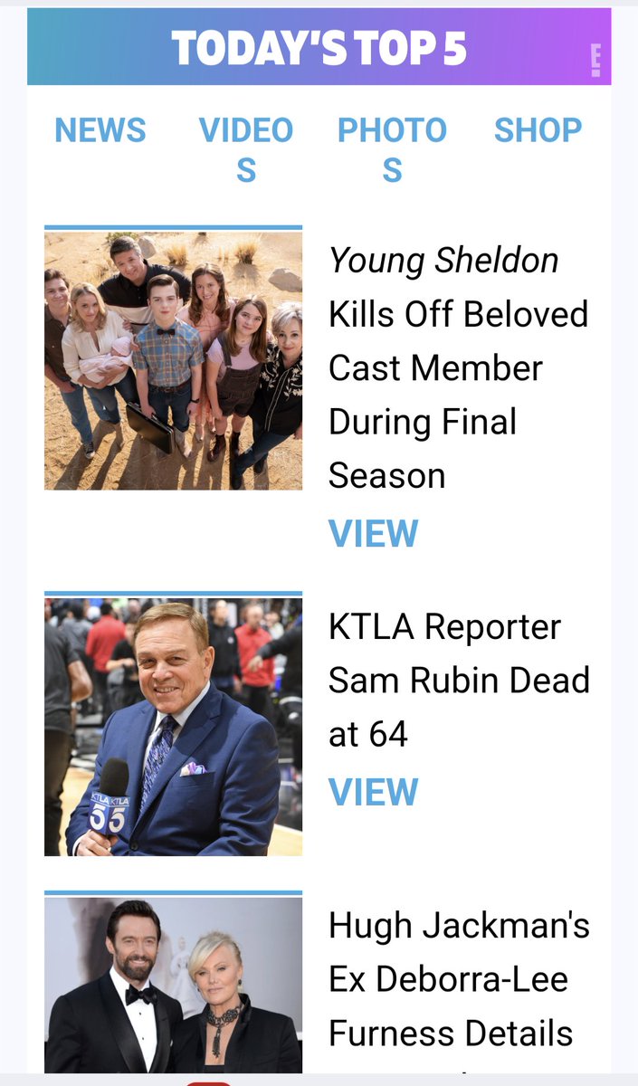 DeanTesterman's tweet photo. @enews I don't think that's a photo of #SamRubin 🤬😞👎🏻 https://t.co/SBQRNeyYsg