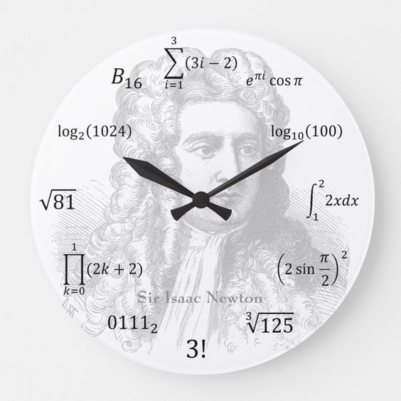 Interesting math clock by Objet D'Art ✍️