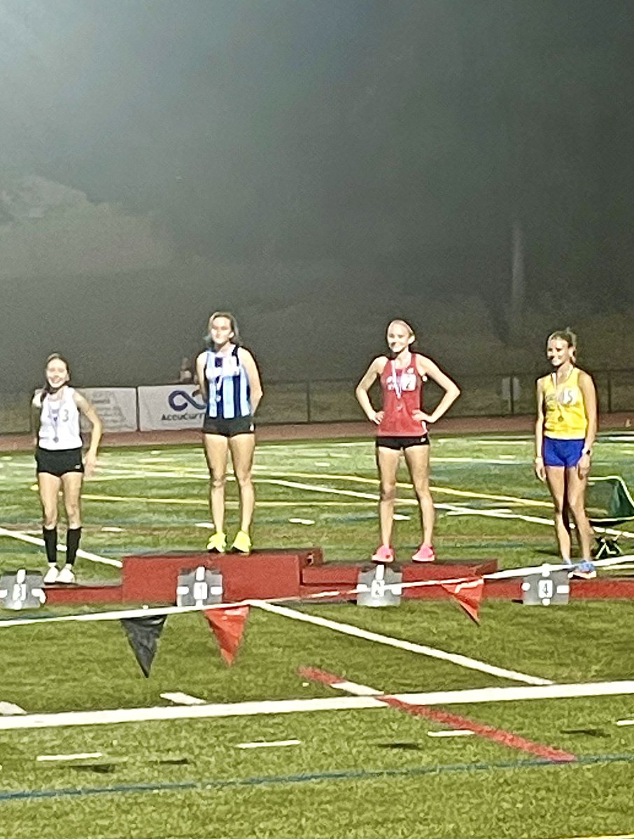 D2 SJS Championships ~Zoe Leach 3200 meter Section Champion!! Going to Masters!!
