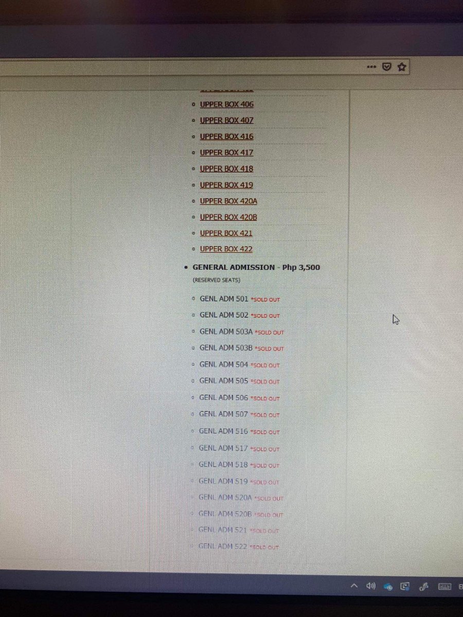 TDS3 TICKETING UPDATE:

a lot of sections r already sold out