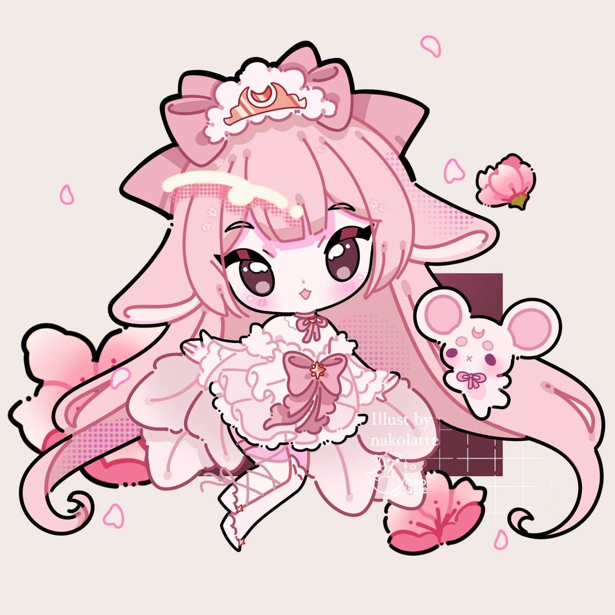 Dango chibi for <a href="/aeriphie/">aeri ⊹.˚</a> 🌸🎀 thankyou so much for trusting me again !