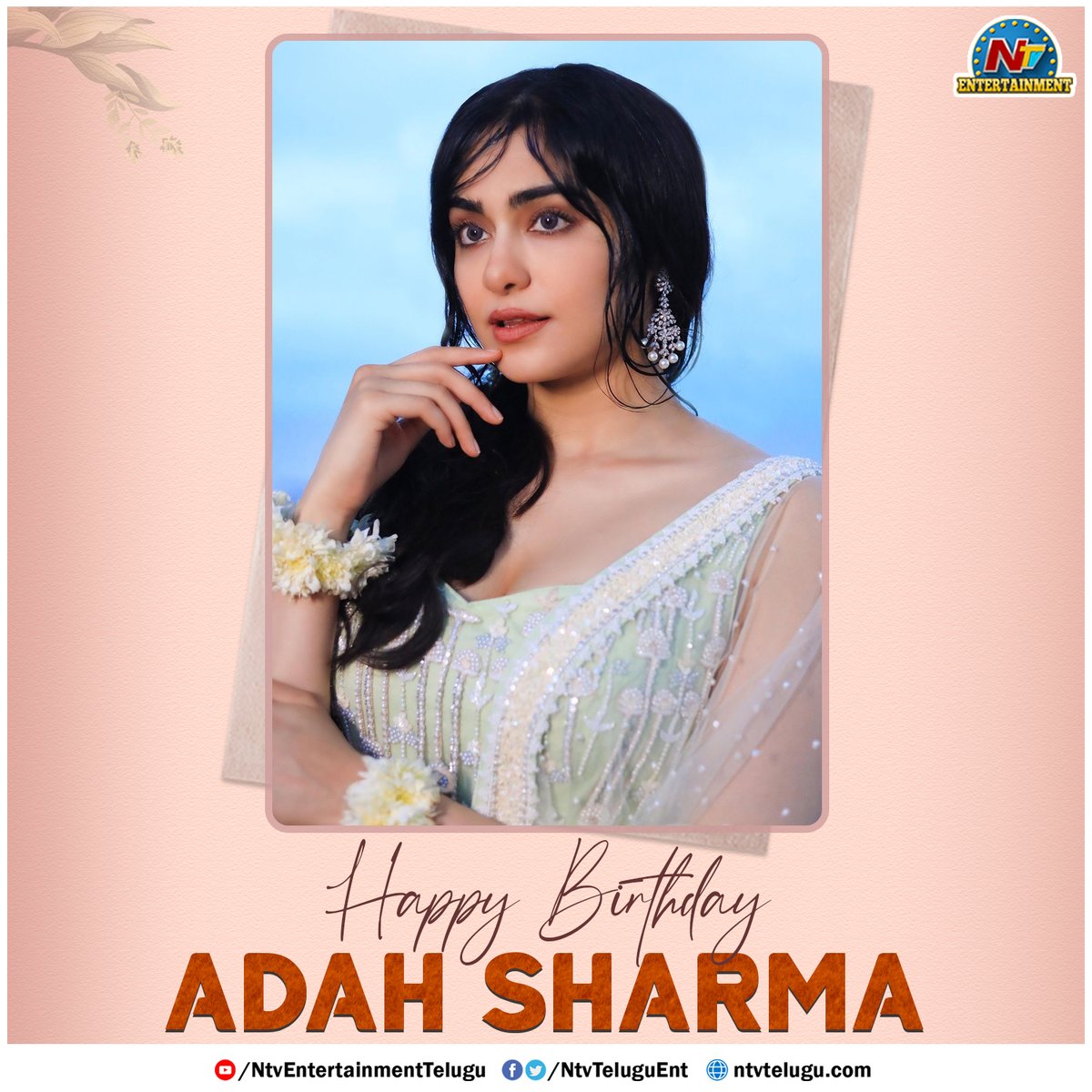 Join us in Wishing @adah_sharma A Very Happy Birthday

#HappybirthdayAdahSharma #HBDAdahSharma #AdahSharma #NTVENT