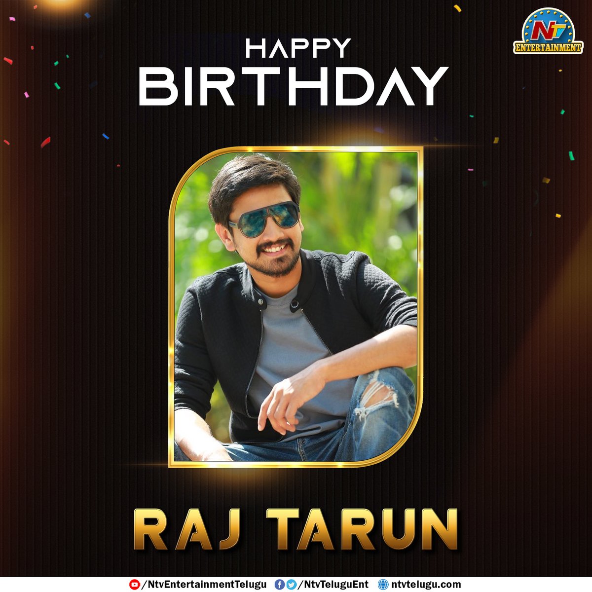 Join us in Wishing @itsRajTarun A Very Happy Birthday #HappybirthdayRajTarun #HBDRajTarun #RajTarun #NTVENT