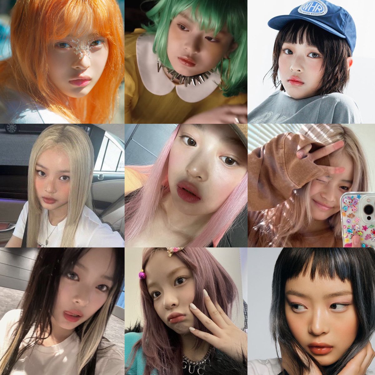 she rocks every hairstyle