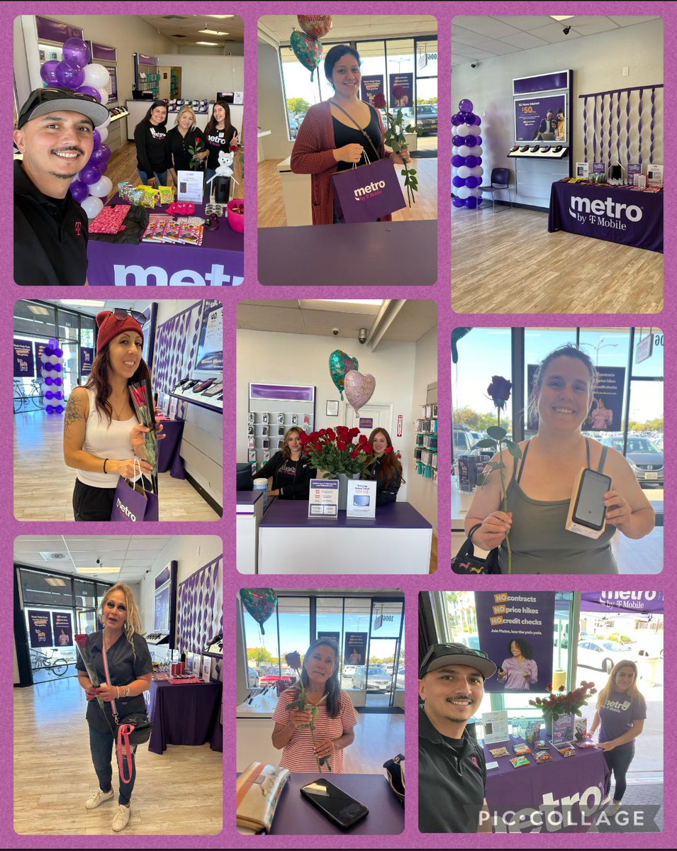 AR teams making lots of smiles happen for Día De Las Madres! Love the energy! Feliz Día Madres!🌹💜💗