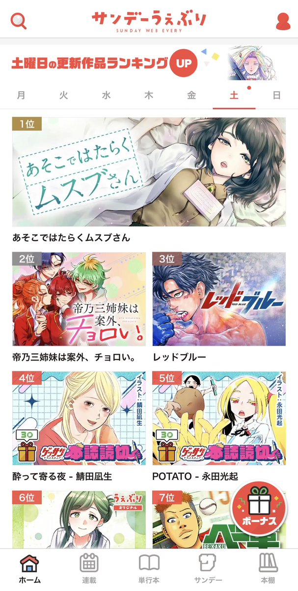 四つ1位だありがとうございます🥹 