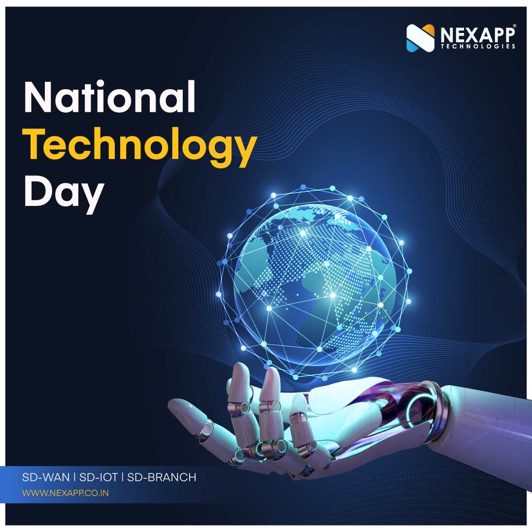 Technology doesn't conform, it transforms lives. This National Technology Day, blaze new trails by challenging conventional thinking. 

#NationalTechnologyDay #Innovation #TechLovers #PushingBoundaries #TechLife #Nexapp #sdn #technology #india