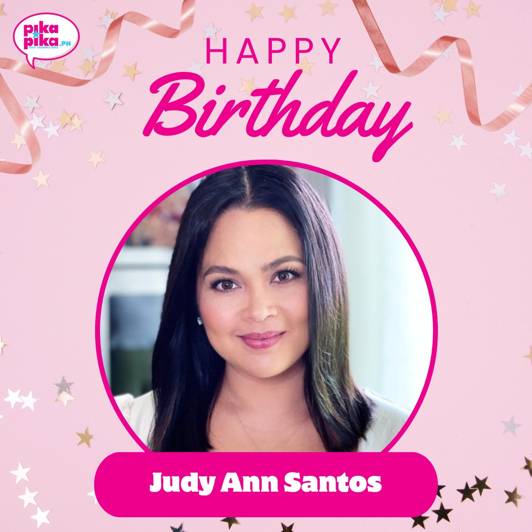 Happy birthday, Judy Ann Santos! May your special day be filled with love and cheers. 🥳🎂 #JudyAnnSantos #PikArtistDay