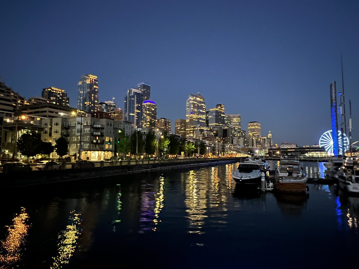 It was a really good day 😎🛥️🏙️🦮#wawx #seattle #seattlewaterfront #downtownseattle #pacificnorthwest #pnw