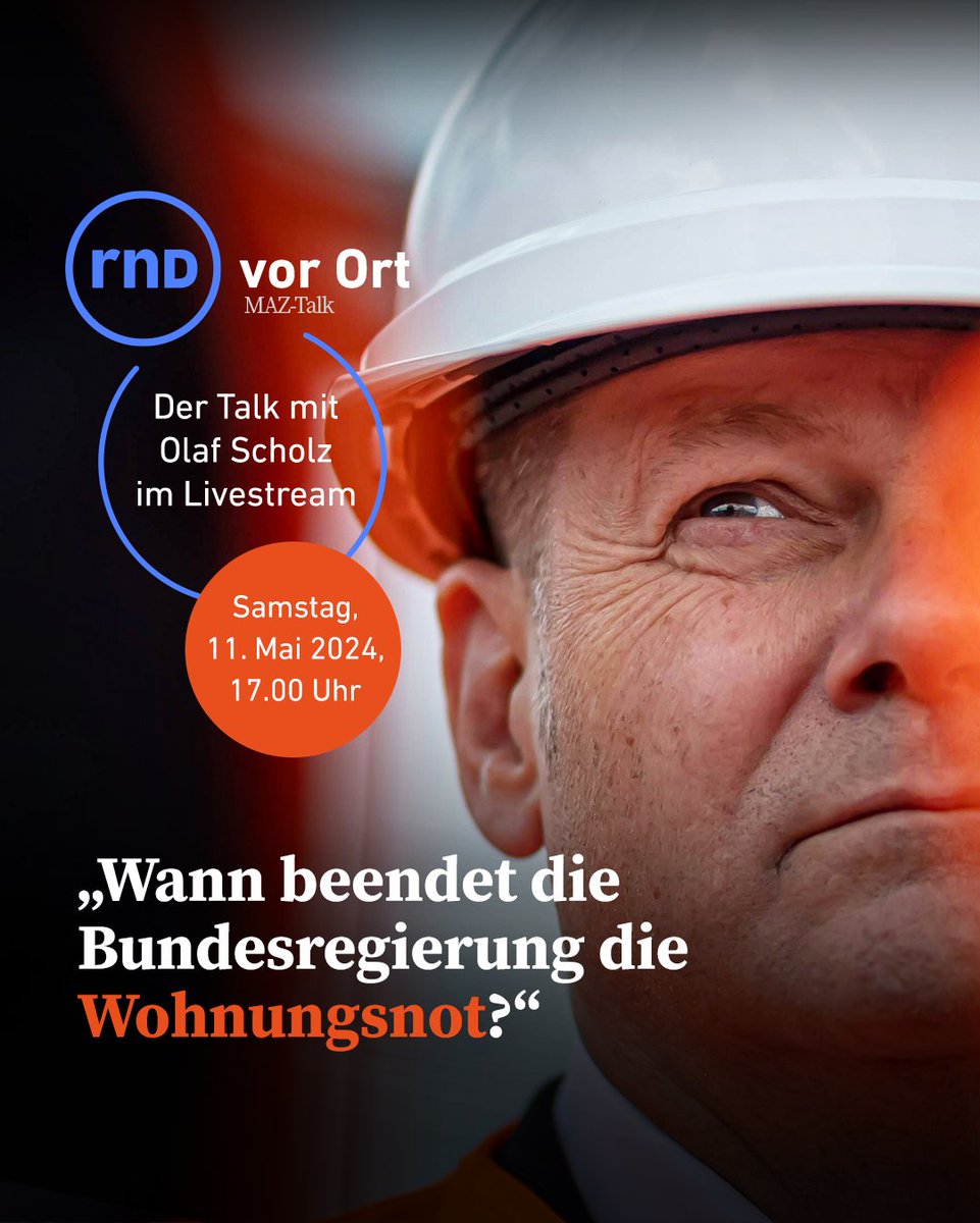 Als Kanzlerkandidat hatte Bundeskanzler #Scholz versprochen, das Wohnungsproblem zu lösen. Doch während seiner Kanzlerschaft hat sich die Situation noch einmal verschärft. Darüber sprechen wir heute Abend mit ihm. ➡️ youtube.com/watch?v=tL7XRh…