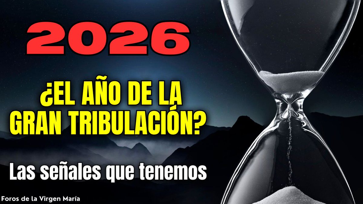 🎬 ¡Alerta! ¿En el 2026 la Tribulación se Convertirá en la Gran Tribulación? Ver video 👉 youtu.be/oAnMRnosE5A