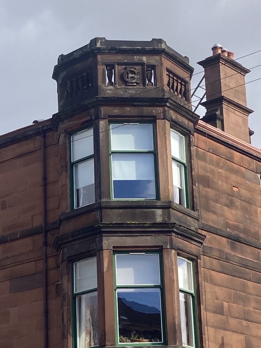 @is_glasgow While you’re in Pollokshields. Mariscat Road - tenement built by George Eadie, builder of Hampden Terrace amongst many others.