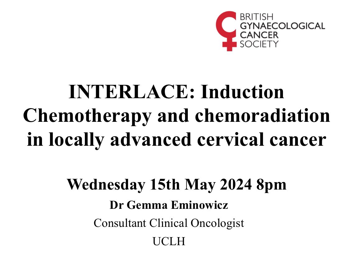 🚨don’t miss the next BGCS webinar! An excellent resource available to BGCS members!! bgcs.org.uk/about-us/membe… 15th May at 8pm with Dr Gemma Eminowicz…….promises to be excellent!