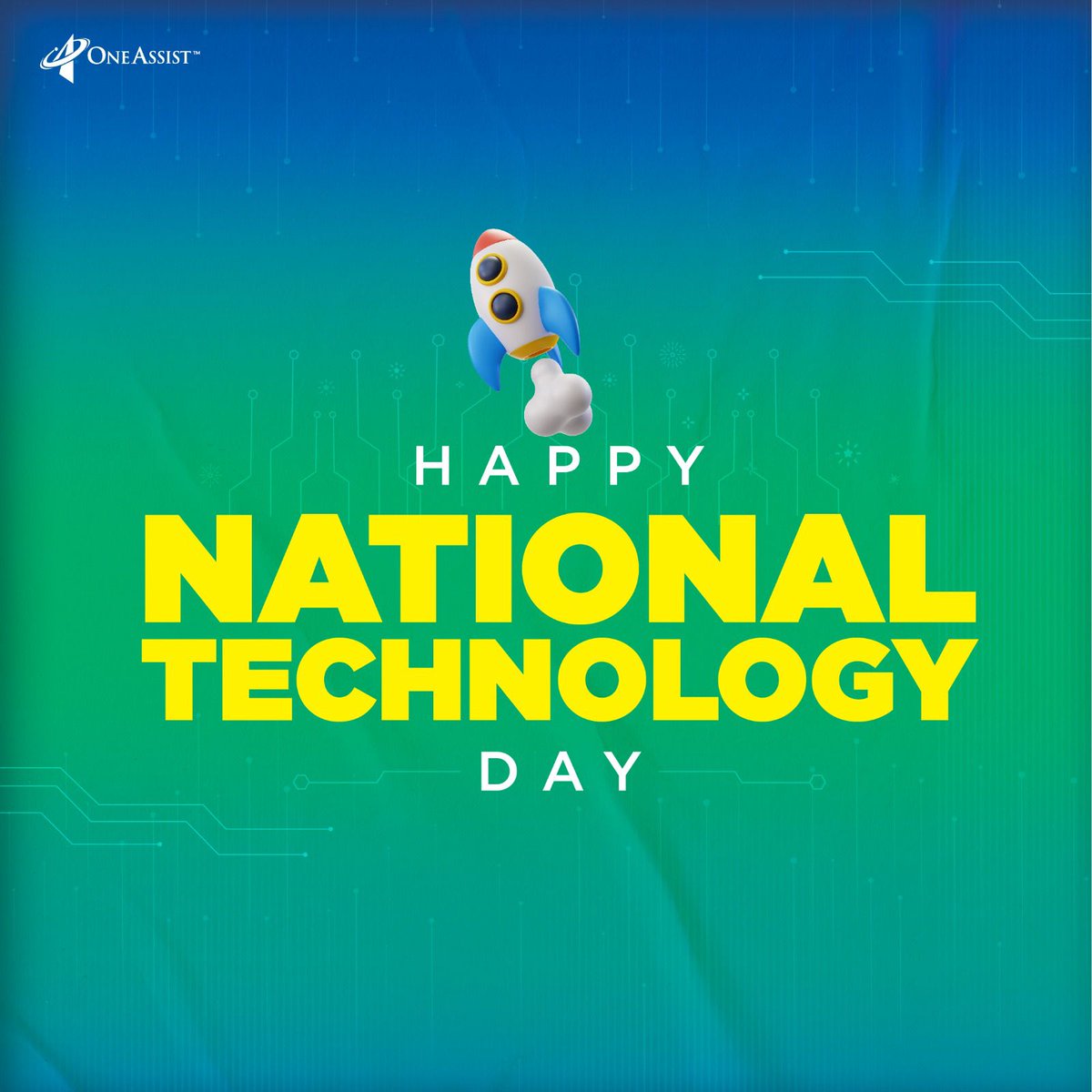 #technologyday #tech #India #wishes #latest #gadgets #sonic #sales #portal #oneassist #oneassistfamily #protectionplanning #assistance #WithLoveForOneAssist