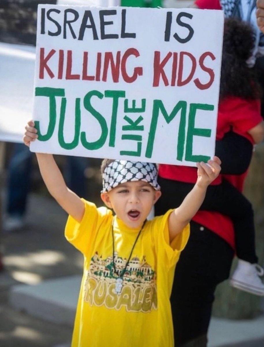 Nothing justifies killing 15,000+ children in Gaza. Nothing. Not self defense. Not human shields. Not a damn thing.