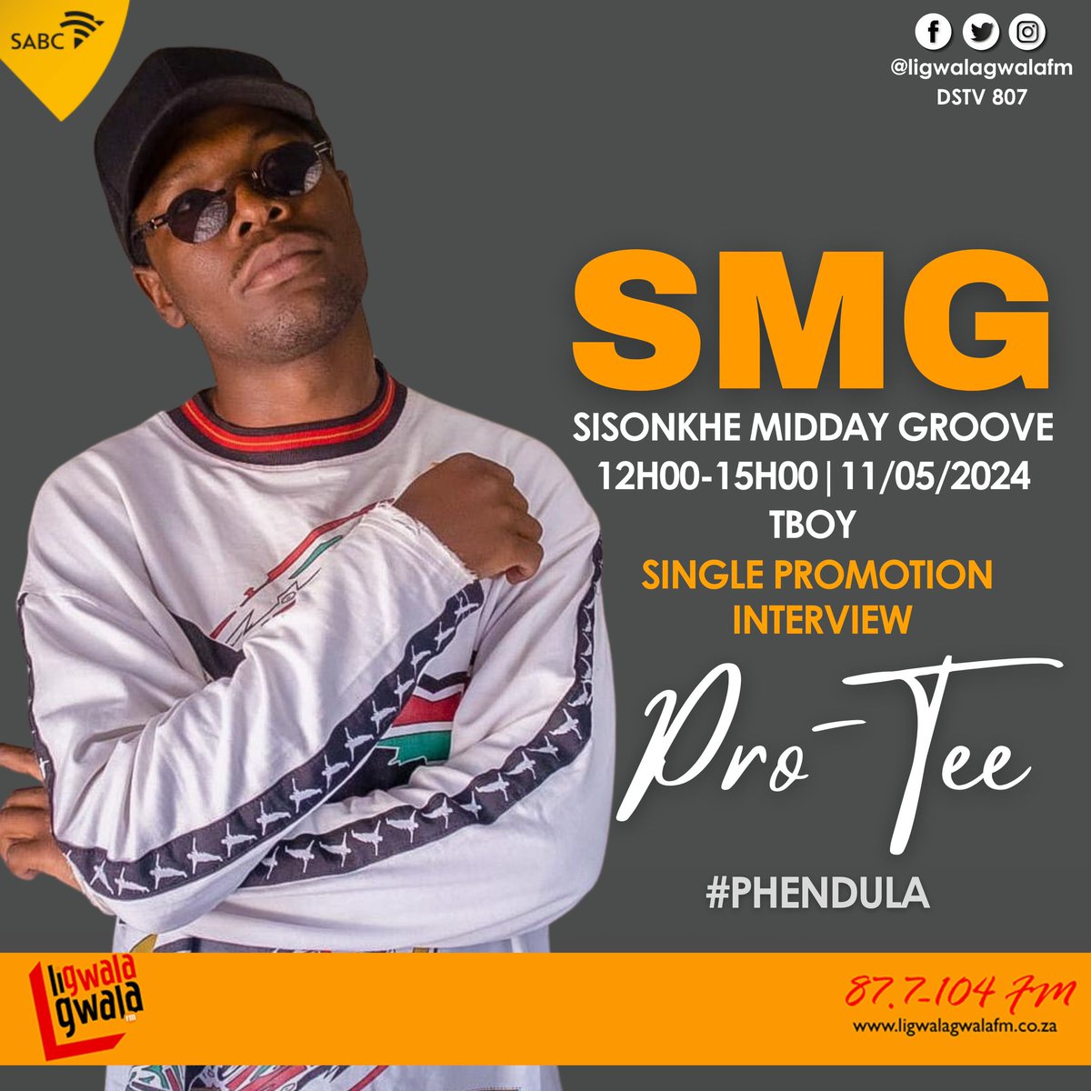 #SMG | Sisonkhe Midday Grooves 🎙️: @tboymp_ ku #ligwalagwalafm