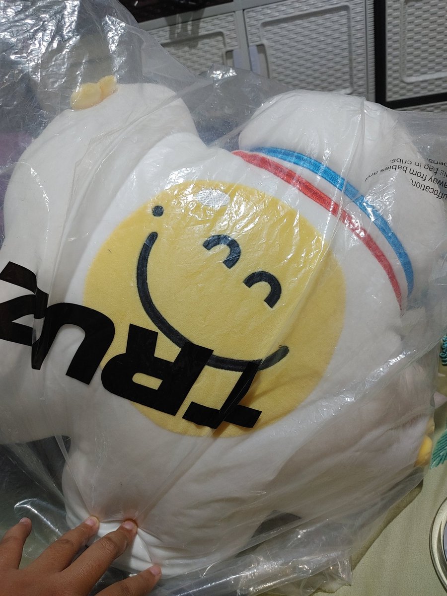 chocodechoi's tweet photo. @treasuremarkets Sealed 600 aja gasi. Truz hug me cushion gede https://t.co/Ry16sfAJQs