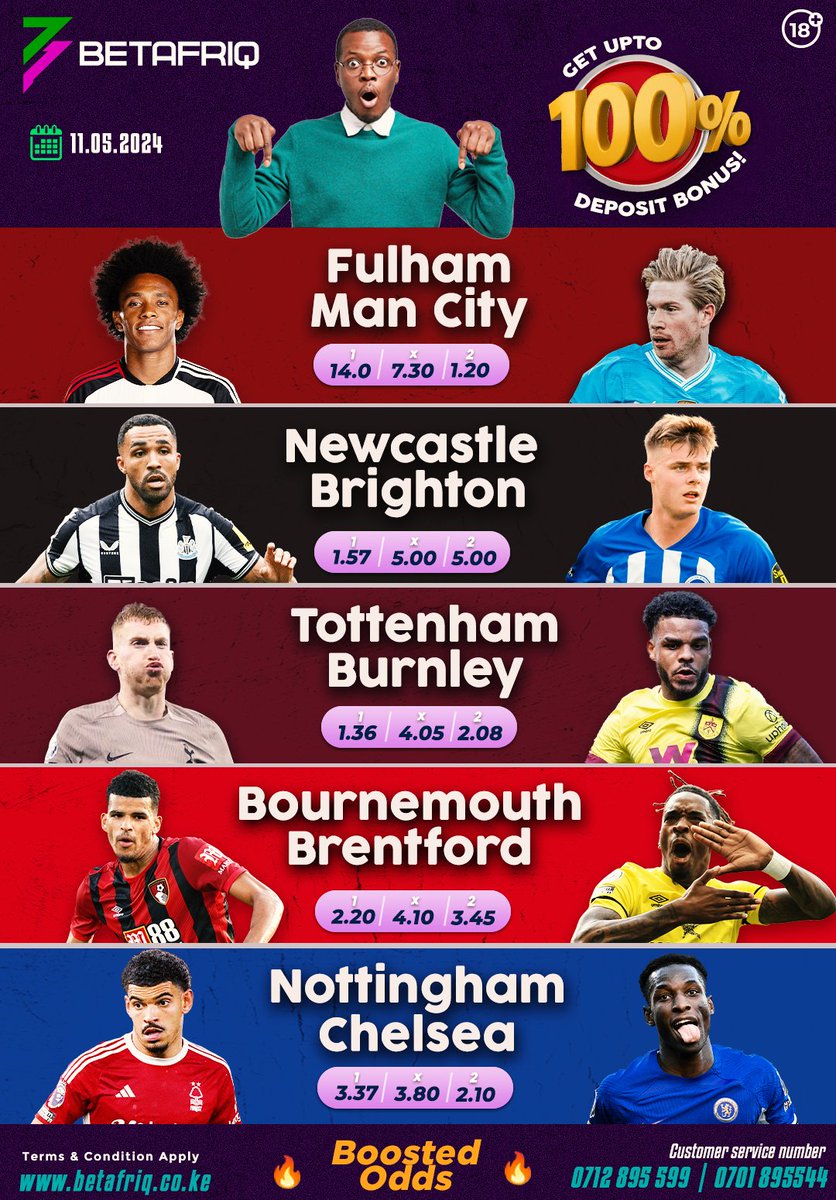 BetafricKe's tweet photo. ๐จ It's the ๐ฌ๐๐๐จ๐ง๐-๐ฅ๐๐ฌ๐ญ Match Weekend of the #EPL! ๐โฝ๏ธ Title racers wako on the spot, as #Arsenal and #ManCity gear up for crucial matches! ๐ฅ
#SupaSato
โก๏ธ Slip iko set tusonge na BIG WINS! ๐ง ๐๐๐% ๐๐๐ฉ๐จ๐ฌ๐ข๐ญ ๐๐๐๐๐ to play on your Top selections leo! ๐ฏ
๐| T&C Apply
#AnythingIsPossible