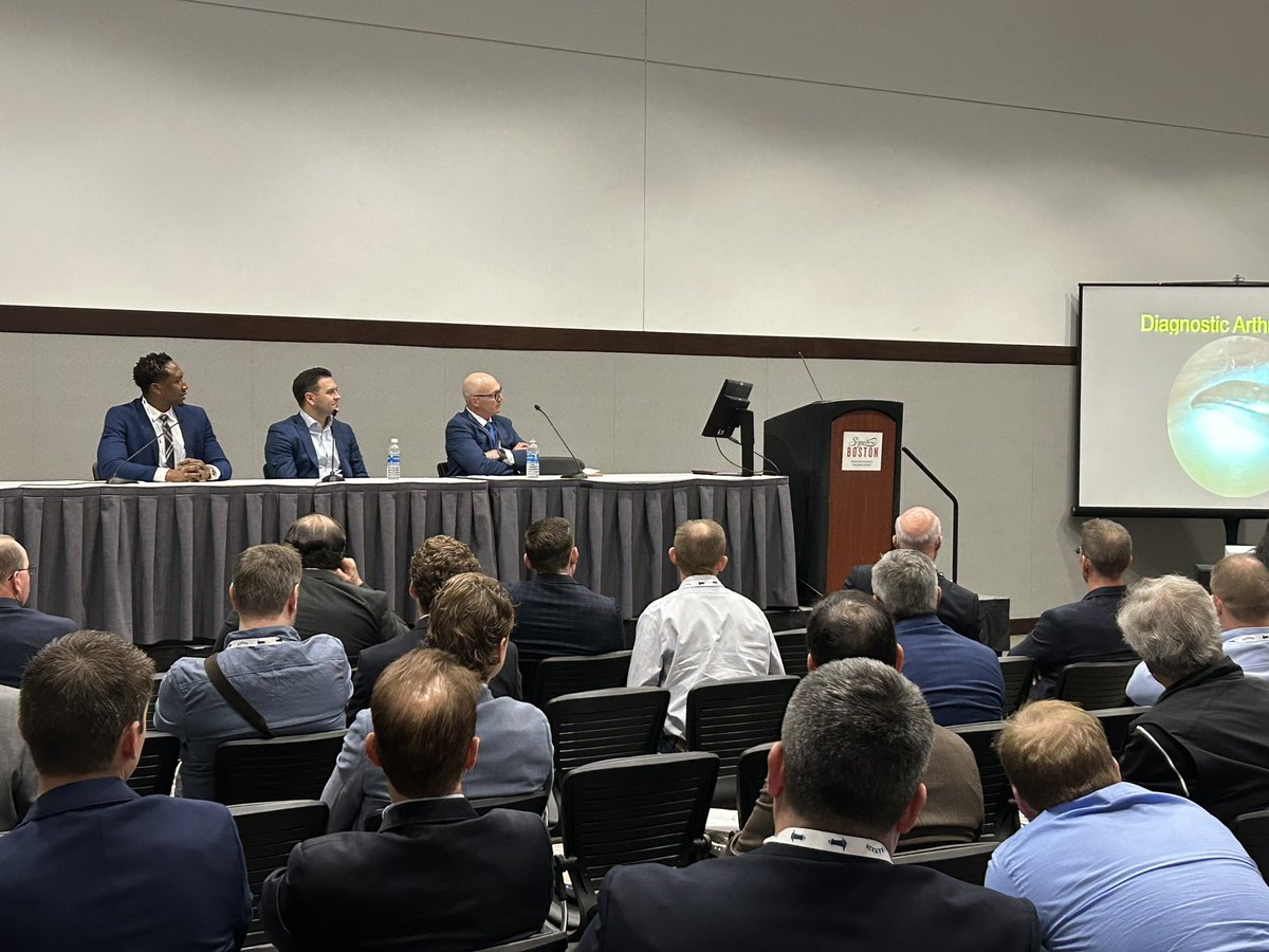 Great lunch symposium yesterday on Regeneten for rotator cuff repair w/ <a href="/drcalcei/">Jacob G. Calcei, MD</a>  <a href="/DoctorOkoro/">Kelechi Okoroha</a>