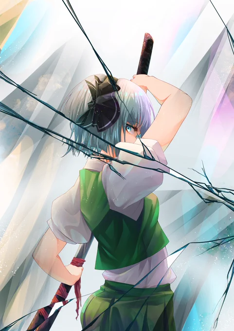 #魂魄妖夢  #東方Project 斬れぬものなど、あんまり無い 