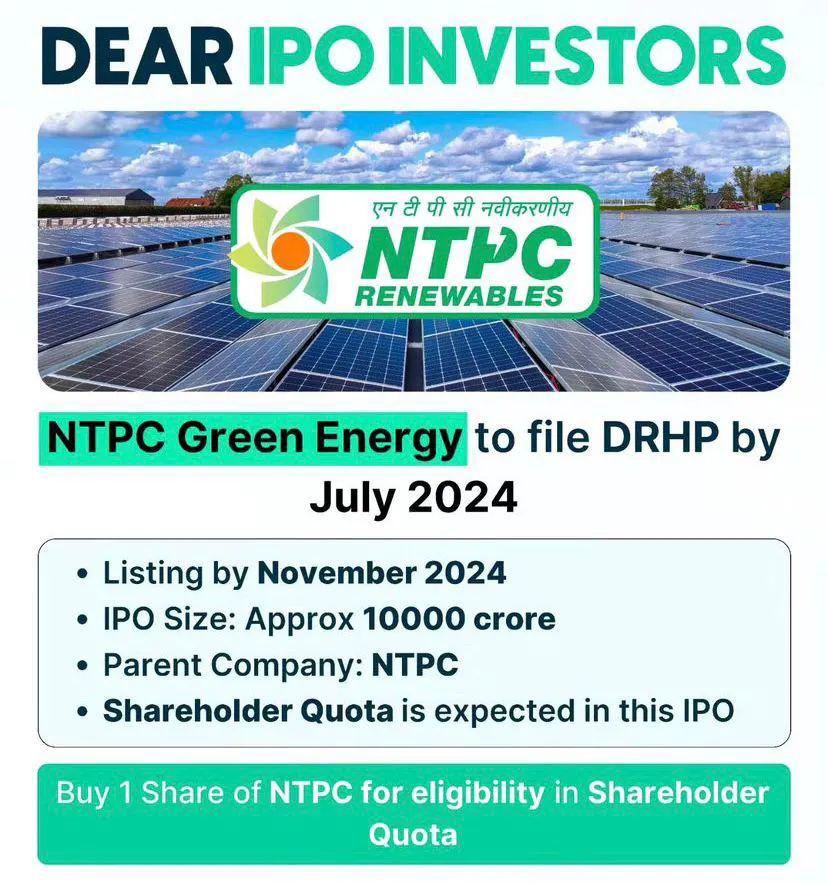 NTPC GREEN ENERGY IPO 📊
#Ntpc #stockmarketindia #Greenenergy #IPOAlert

#BigBreaking
#TataMotors