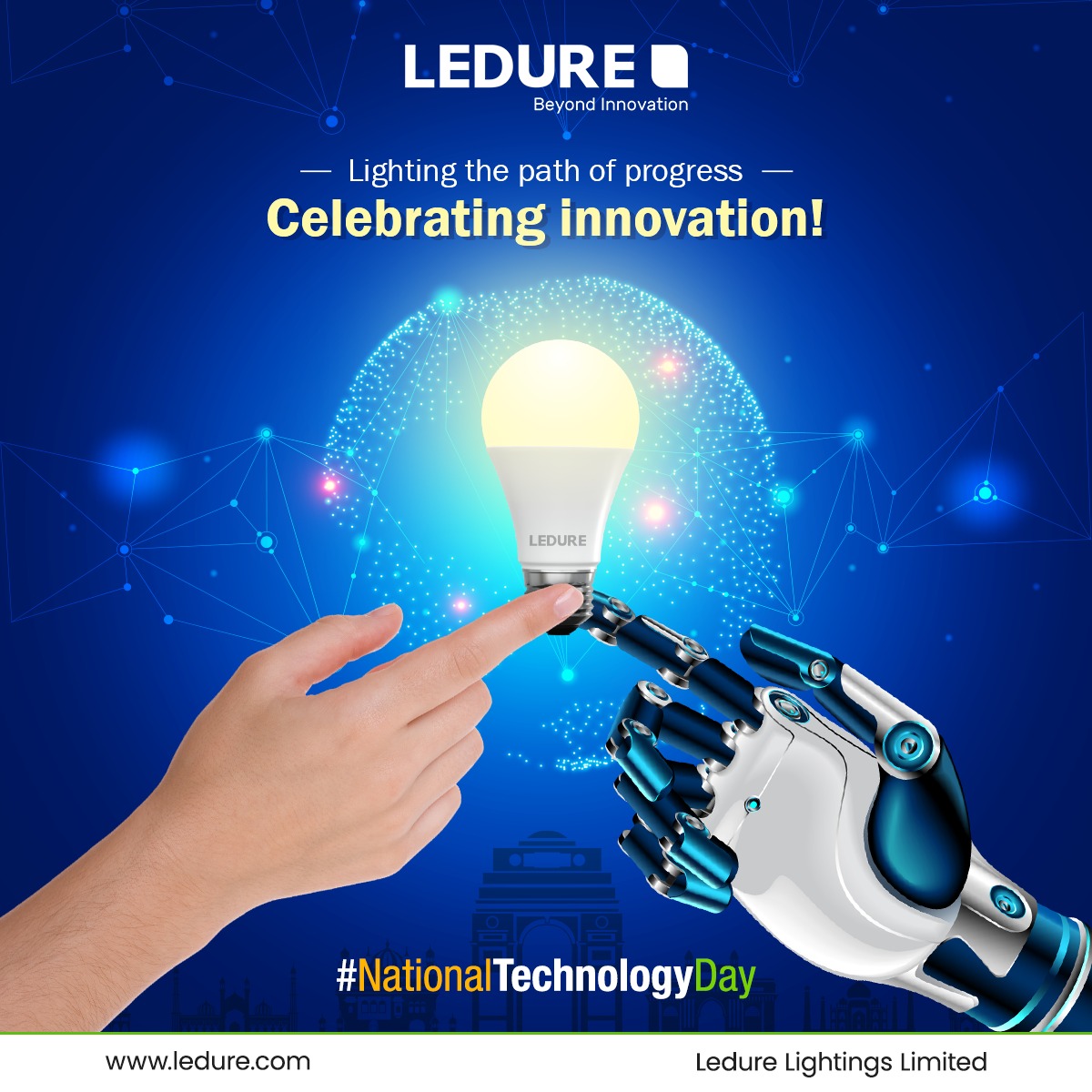 Shining a light on innovation! Happy National Technology Day from all of us at Ledure Lighting Limited.💡👍🏻

#MyLedure #Ledure #Lightingsolution #technologyday #NationalTechnologyDay2024 #Innovations
