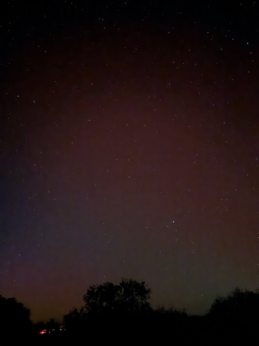 3 sec exposure from Biosphere. Can’t see with eyes.