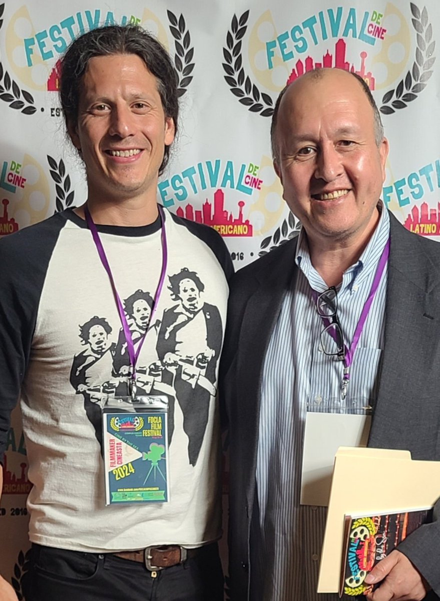 EduiTijerina's tweet photo. Con #DavidBlueGarcía, #Director de "#TheTexasChainsawMassacre" de #LegendaryPictures para #Netflix.
#FDCLA #Festival de #Cine #Latinoamericano 2024, en el Centro de las Artes de la Texas A&M University, de #CorpusChristi, #Texas. https://t.co/wItN5Vk52N