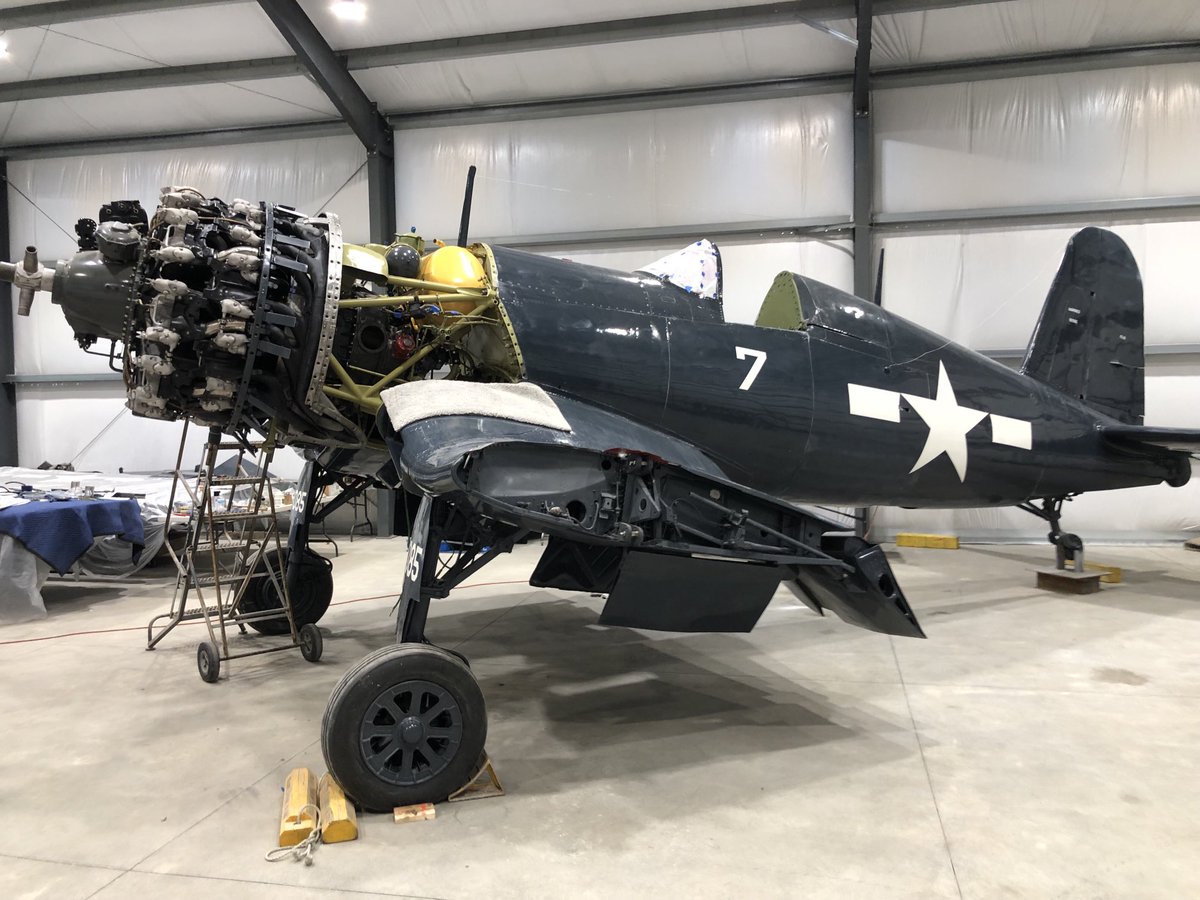 Trampfast2go's tweet image. Looking better everyday. More to come this weekend. #Corsair #F4U