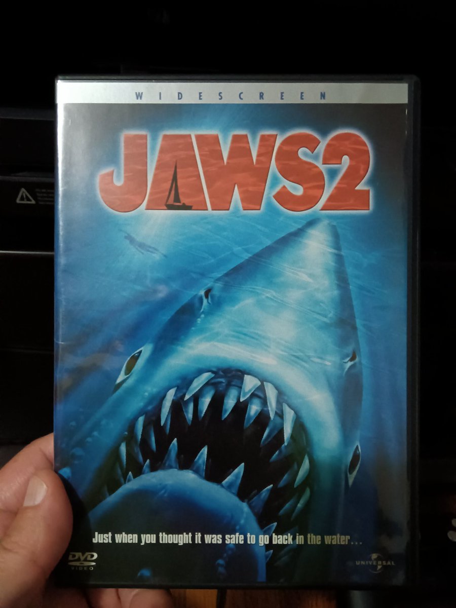 Yeah. Knew I still had it. This movie is criminally underrated. #Jaws2 #Movies