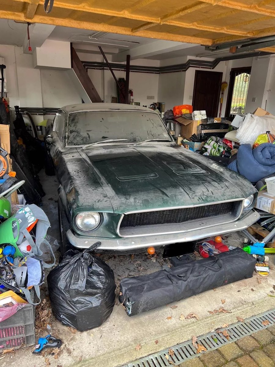 Ad: Incredible find! 1967 Ford Mustang Fastback RHD - 'car has been in storage and not used since 2012' On eBay here -->> bit.ly/3WBpeIP #ClassicCarFinds #FordMustang #CarRestoration #CarCollector #ClassicCarAuction #MuscleCar
