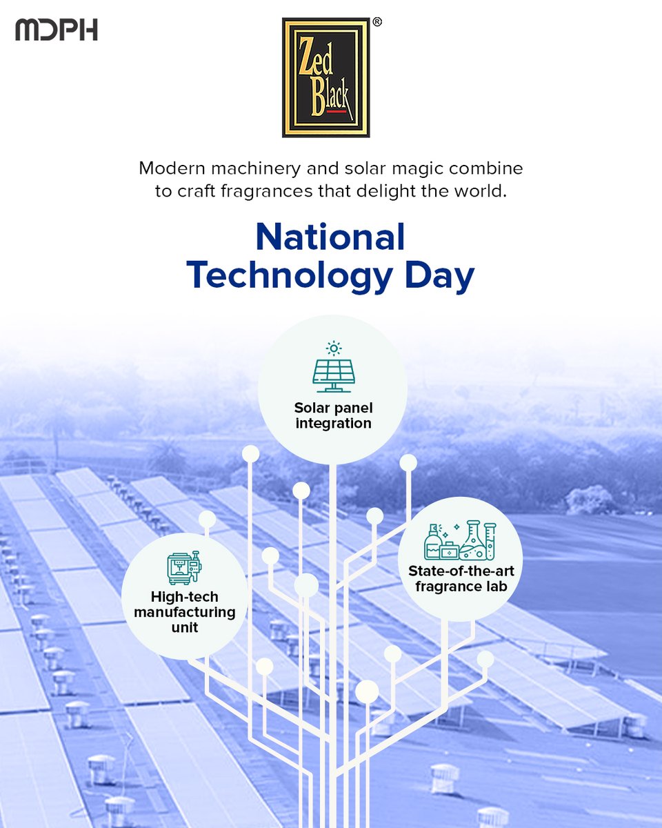 From creating fragrances to delivery, technology has been our secret ingredient for success.

#NationalTechnologyDay #TechRevolution #FutureTech #DigitalInnovation #ScienceAndTech #MDPH #MSDhoni #PremiumIncense #Fragrance #PrarthnaHogiSweekar