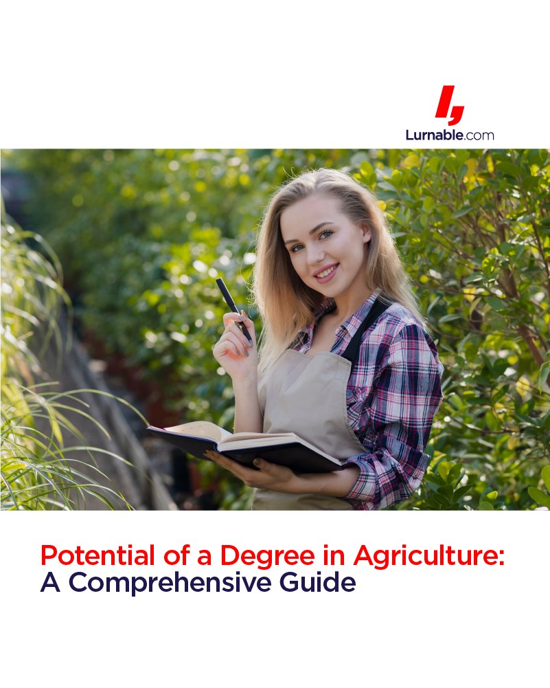 Potential of a Degree in Agriculture: A Comprehensive Guid: tr.ee/Agriculture-De… #agriculturedegree #agricareers #foodsecurity #agriculturedegree #education #career #students