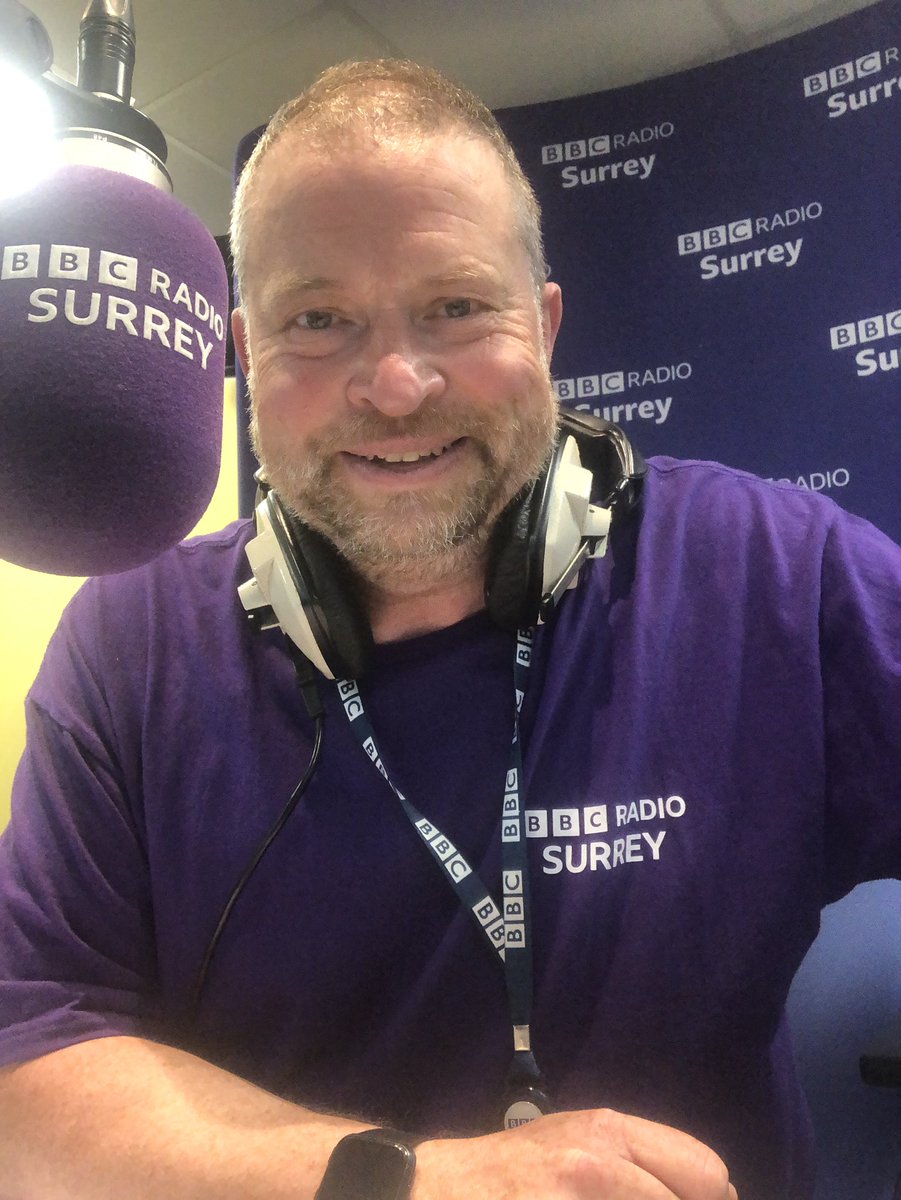 All systems go for #SurreyDay! On air at @BBCSurrey Listen via @BBCSounds 🎙