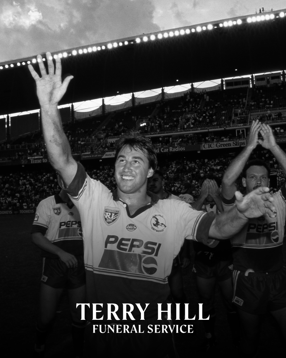 Terry's funeral will be held on 11.30am Thursday 16th May at The Juniors Kingsford (558A Anzac Parade Kingsford) 

The service will be live steamed for those who cannot attend. Streaming information will be shared on the morning of the service.