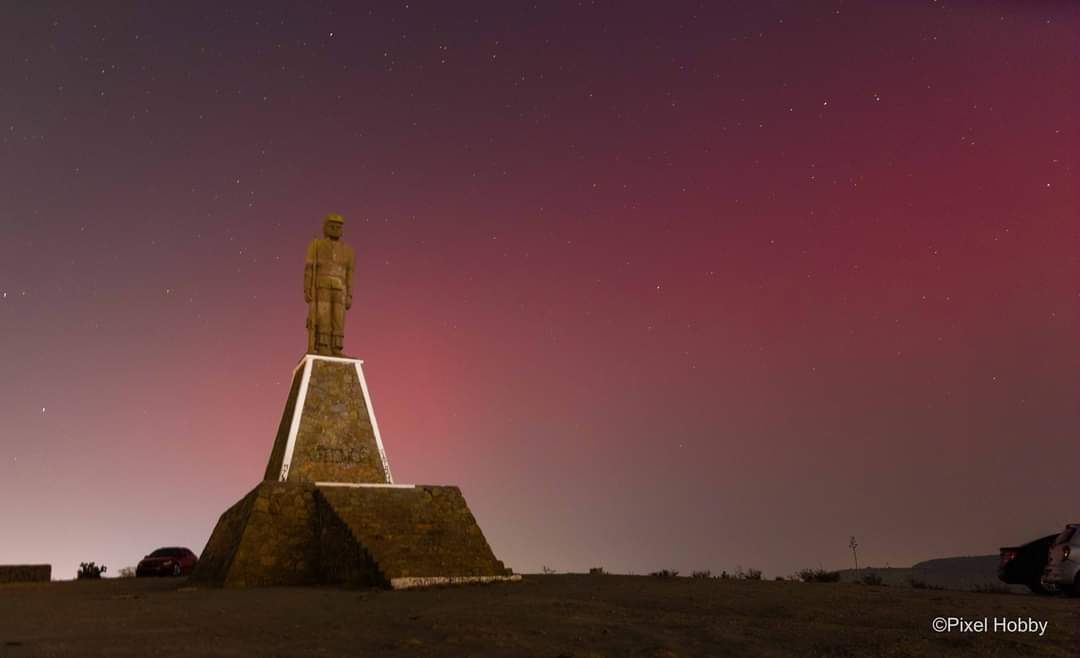 Aurora boreal, Mexquitic de Carmona, slp ❤️