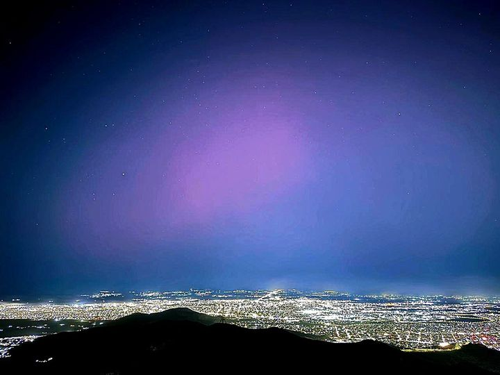 Aurora boreal en #Torreon  ❤️❤️💕